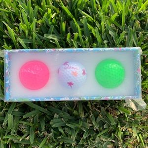 NWT Lilly Pulitzer Golf Balls